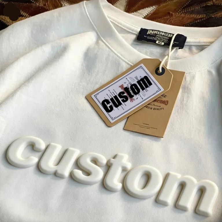 Oem-Customized-Clothing-High-Quality-100-Cotton-3d-Embossed-Tops-Oem-Your-Own-Embroidery-3d-Puffy-Foam-Embossed-T-Shirts