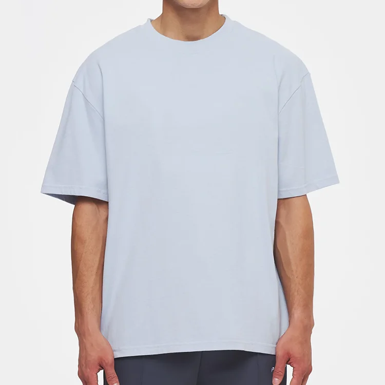 Organic-100-Cotton-Plain-T-Shirt-Logo-Essentials-High-Quality-Heavyweight-Oversize-T-Shirt-Unisex-Drop-Shoulder-T-Shirts
