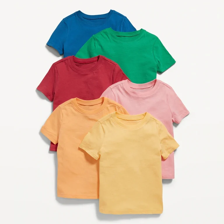 Organic-Bamboo-Cotton-Tshirt-for-Kids-Blank-t-Shirts-Bamboo-t-Shirt-Kids-Eco-Friendly-Kids-Top-Custom-Children-T-shirt