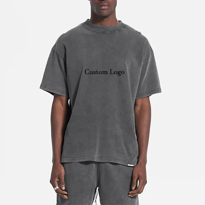 Organic-Cotton-Blank-T-shirts-Custom-Oversized-With-Logo-Printed