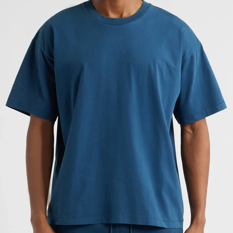 Organic-Cotton-Jersey-T-Shirt-Oversize-Crew-Neck-Mens-T-Shirt-Short-Sleeve-Tshirt-Top-Summer-Tee-Shirt-for-Men-Tshirt-with-logo