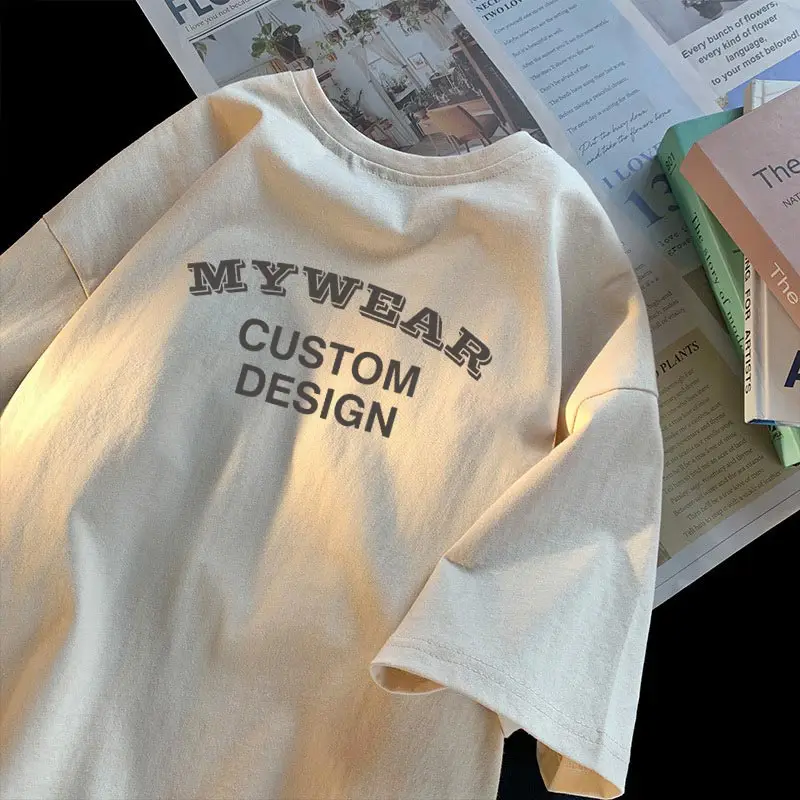 Organic-Cotton-T-Shirt-Custom-Design-Printing-Mens-T-Shirts-Unisex-Supplier-Low-Moq