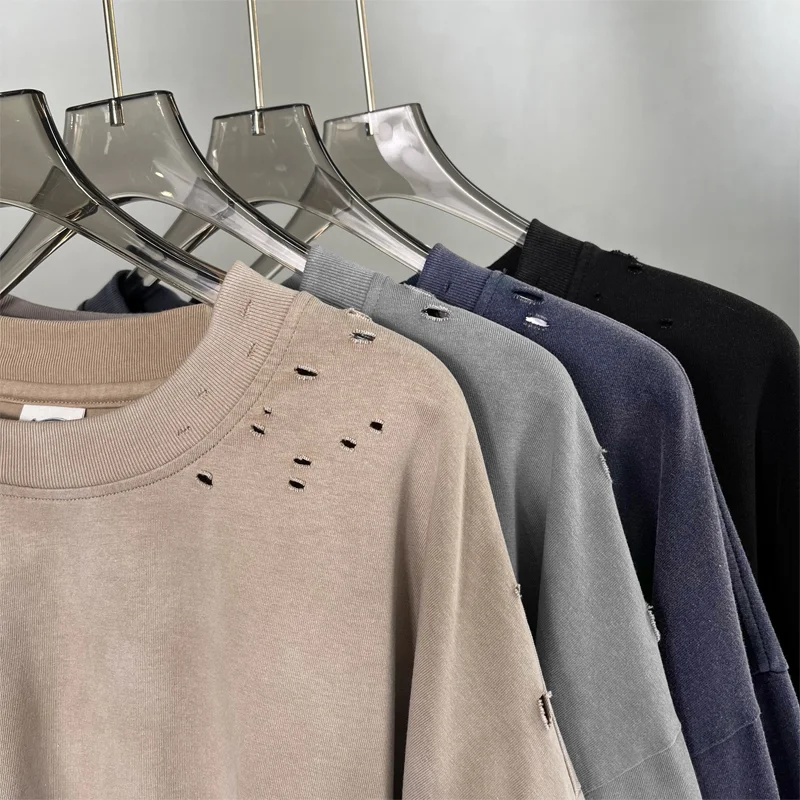 Oversized-Formal-Long-Sleeve-T-Shirt-275-Gsm-Autumn-Winter-O-Neck-for-Men