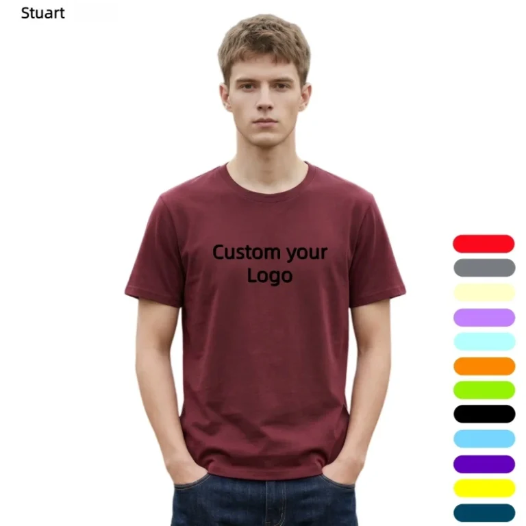 Oversized-T-Shirts-Custom-Logo-Print-Mens-T-shirt-Blank-100-Cotton-Short-Sleeve-Plain-T-Shirt-TKAN143D