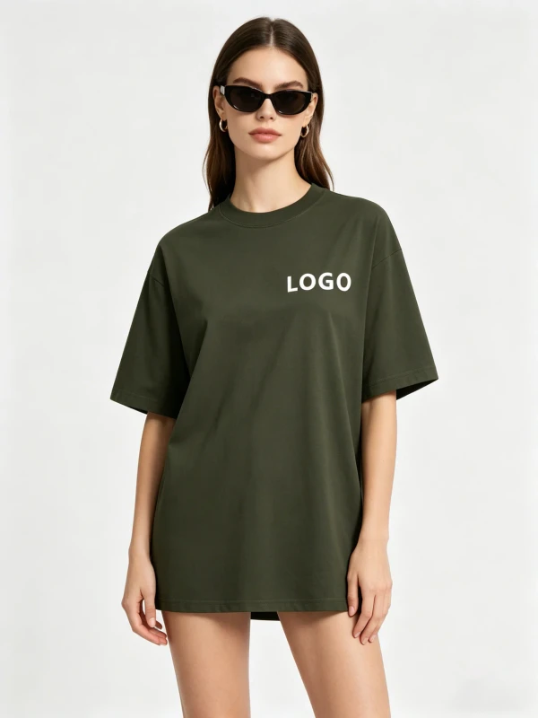 Oversized-Women-Blank-T-Shirt-220gsm-Premium-Cotton-Custom-Logo-Streetwear