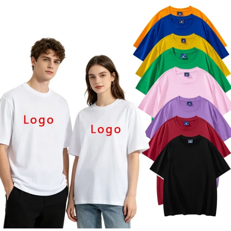 Oversized-t-Shirt-Custom-Logo-100-Cotton-Vintage-Heavyweight-Drop-Shoulder-Men-t-Shirts-With-logo-Crew-Neck-MenT-Shirt