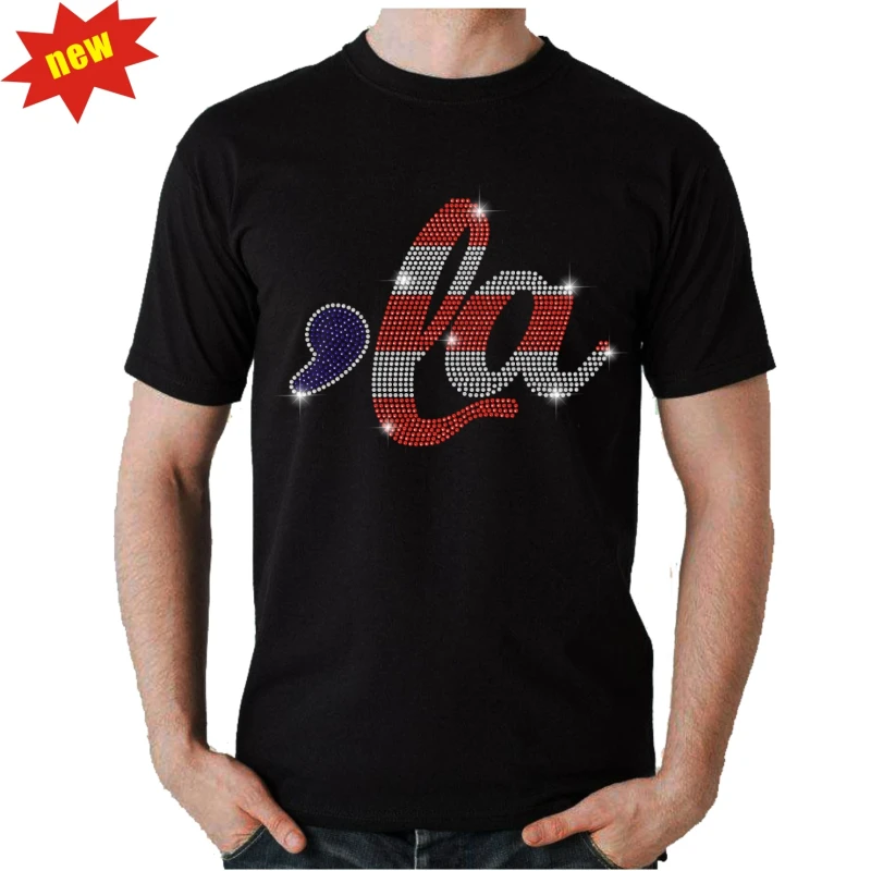 Personalized-Rhinestone-Tshirts-Bling-Pearls-Iron-on-Tshirts-Custom-Brand-Logo-Rhinestone-Tshirts-for-Men