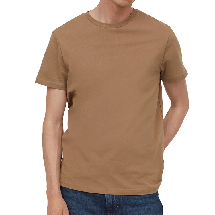 Plain-Solid-Blank-T-Shirt-100-Cotton-220-Grams-Oversized-Casual-Factory-Supply