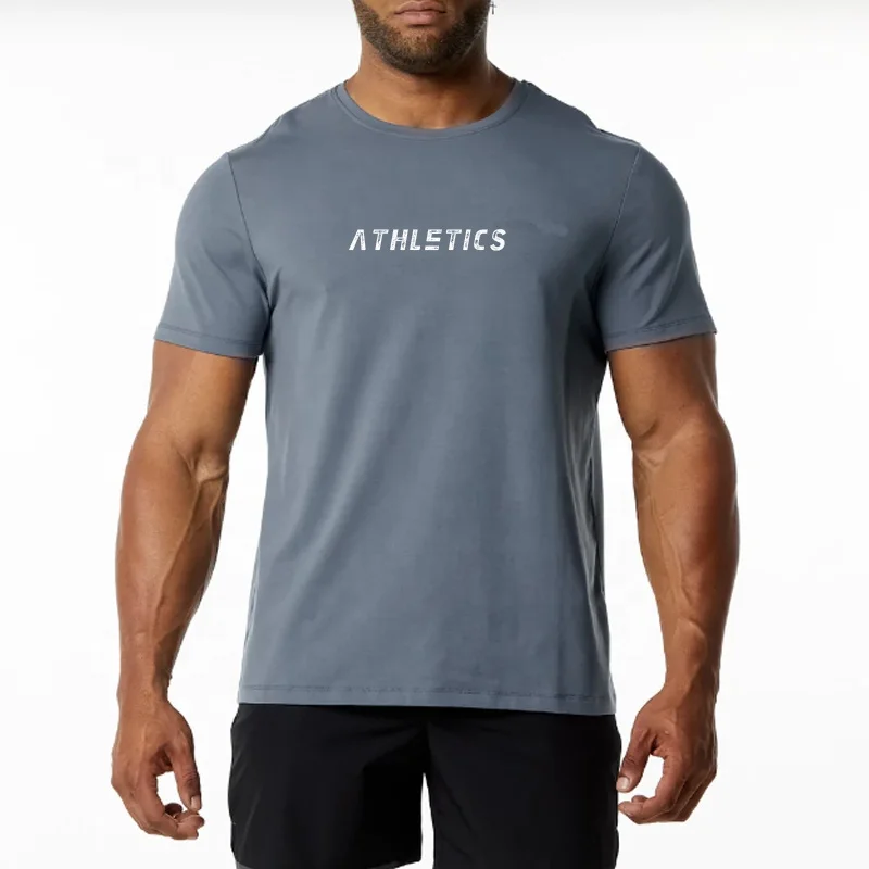 Plain-T-Shirt-Mens-Crew-Neck-T-Shirt-on-Demand-Printing