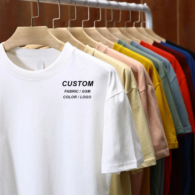 Plain-Unisex-T-Shirt-100-Cotton-Custom-T-Shirt-Printing-Manufacturer-Short-Sleeve-Men-Basic-Crew-Neck