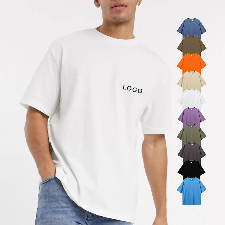 Plus-Size-100-Cotton-Blank-Custom-Mens-T-Shirts-Printing-Graphic-Oversize-White-Unisex-Tees-Shirt