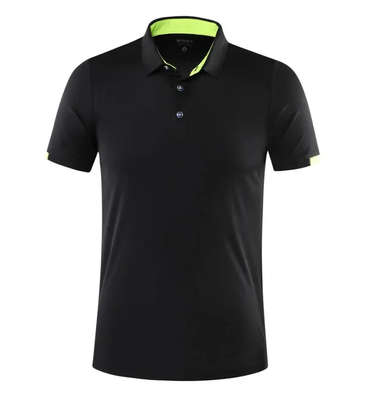 Polo-Plain-T-shirt-Print-Uniform-Polo-Shirt-Polyester-Spandex-Custom-Mens-Plus-Size-T-shirt