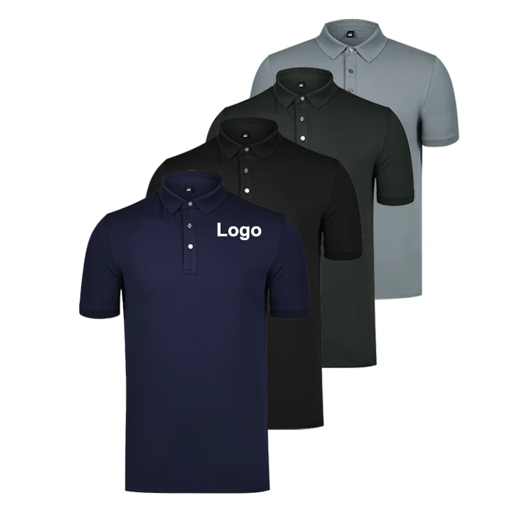 Polo-Shirts-Custom-Logo-Plain-Polyester-Polo-Collar-T-shirt-Dry-Fit-Golf-Wear-Campaign-Uniform-Custom-Logo-Polo-Shirt