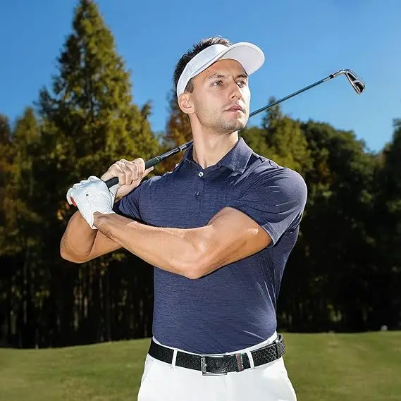 Polo-Shirts-for-Men-Moisture-Wicking-Black-Short-Sleeve-Performance-Golf-T-Shirts-for-Casual-Work-Athletic