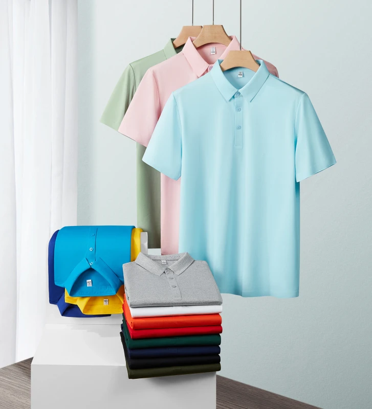 Polo-T-Shirt-for-Men-Breathable-Customizable-T-Shirt
