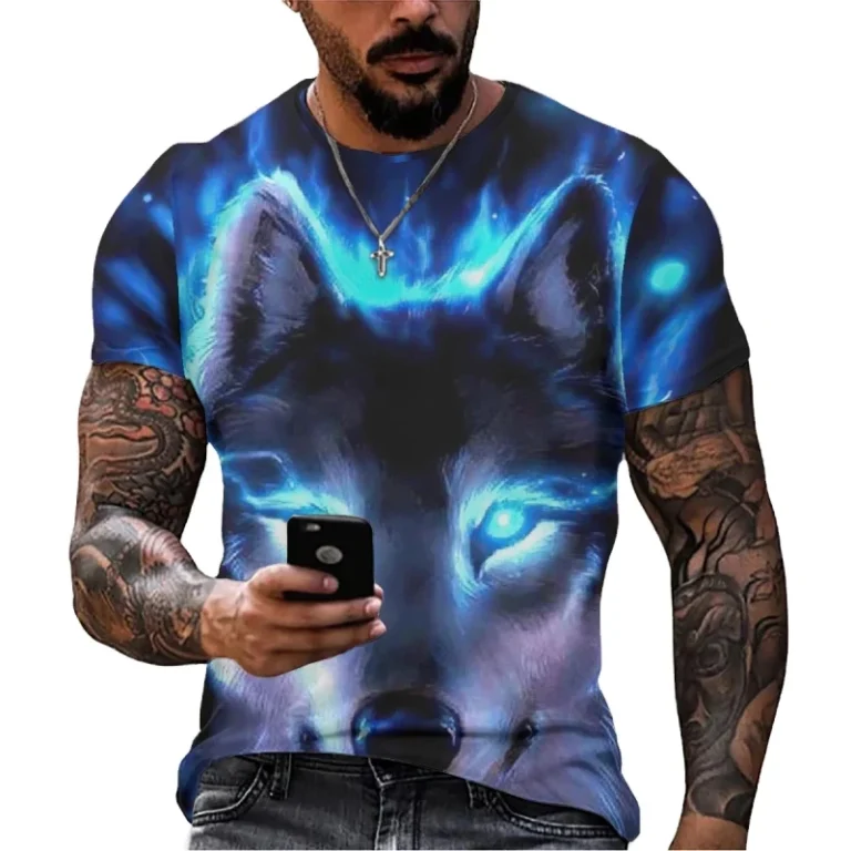 Polyester-Cotton-Mens-Casual-Solid-T-Shirt-Regular-Fit-Custom-Blank-High-Quality-Anti-Wrinkle-Quick-Dry-Knitted