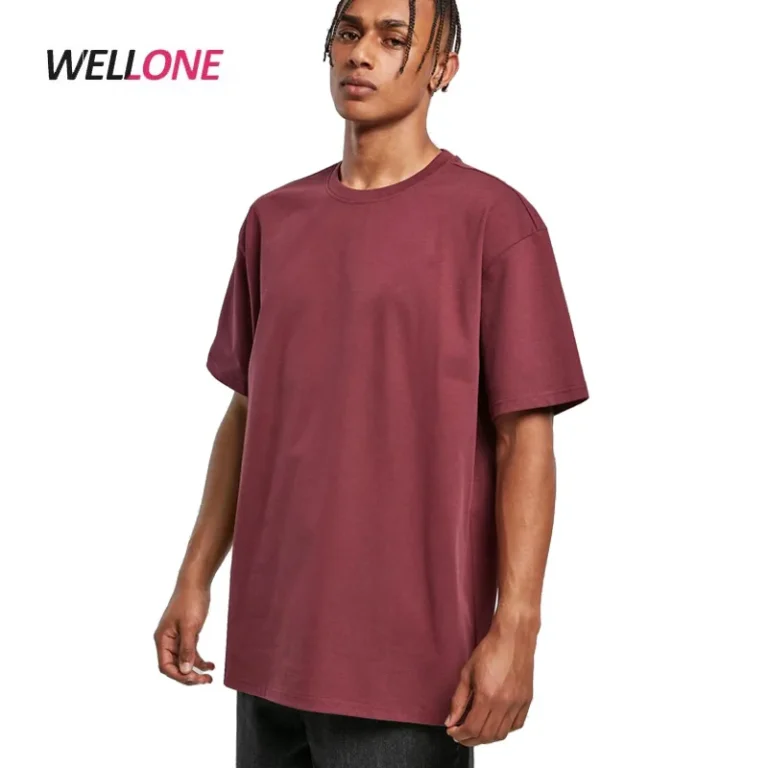Premium-Blank-Oversize-230G-100-Cotton-Plain-T-shirts-Custom-Silk-Screen-Print-or-Embroidery-Drop-Shoulder-Boxy-Fit-Tshirt