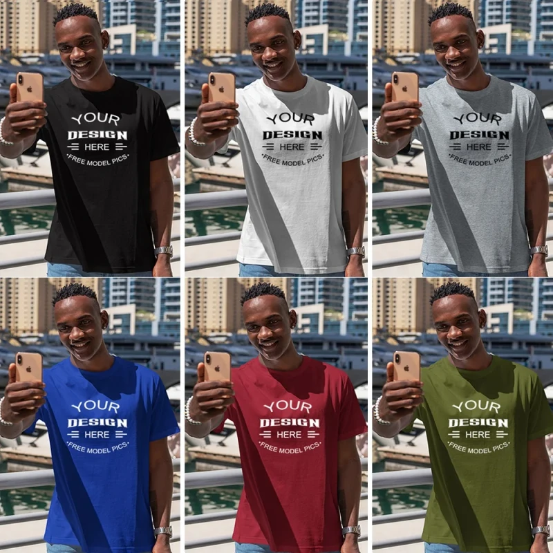 Premium-Cotton-Standard-USA-Size-Oversized-Tshirt-Plus-Size-Heavy-Weight-Tshirts-Custom-Logo-Printed-Customize-Mens-T-shirts