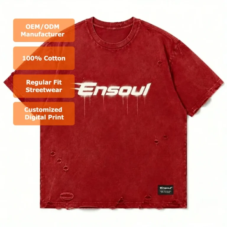 Premium-Graphic-Mens-T-Shirts-Custom-Printed-Logo-Heavyweight-Cotton-Distressed-Washed-Streetwear-Tees-High-Quality-OEM-Factory