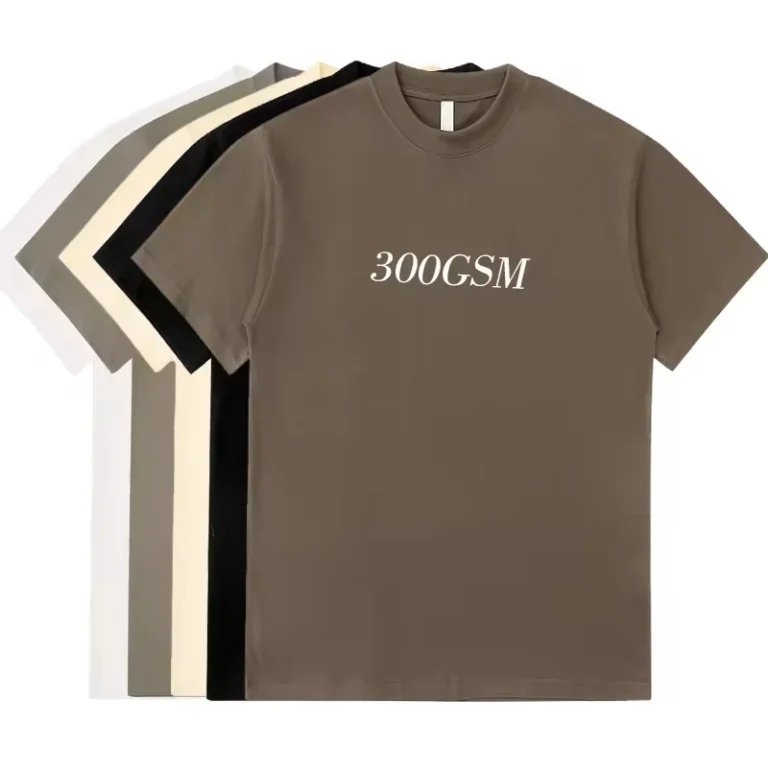 Premium-Mens-Hip-Hop-T-shirts-300gsm-Thick-100-Cotton-Knitted-Oversized-Breathable-Anti-Wrinkle-Summer-Digital-Printing-Blank