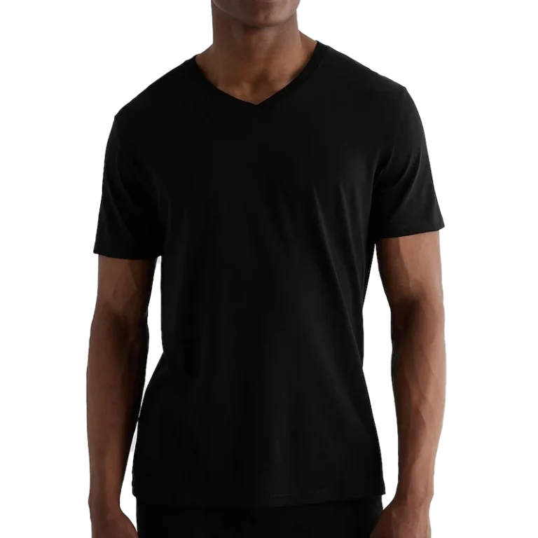 Premium-Quality-Custom-V-Neck-T-Shirts-100-Pima-Cotton-White-T-Shirt-V-neck-Short-Sleeves-Men-V-neck-T-shirts