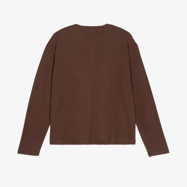 Premium-Unisex-Oversized-Long-Sleeve-T-Shirt-High-End-Button-Placket-Crew-Neck-Long-Sleeve-Shirt-for-Men-and-Women