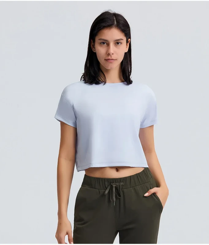 Print-Short-Sleeve-Raglan-Crop-Top-Graphic-T-Shirts-for-Womens-Crop-Tops-for-Women-Custom-Logo