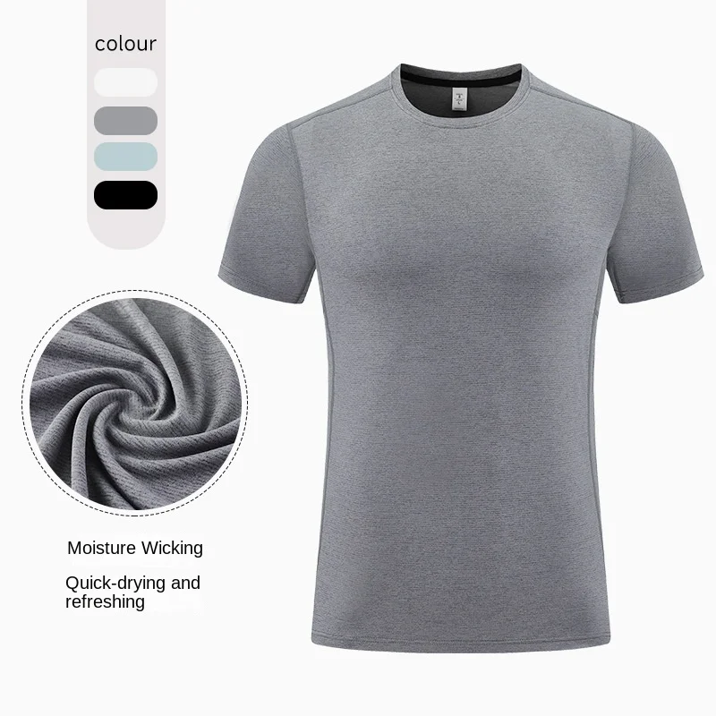 Professional-Bird-Home-Crewneck-Elastic-T-shirt-Quick-Drying-Outdoor-Sports-Leisure-Commuter-Summer-Short-Sleeve-Running