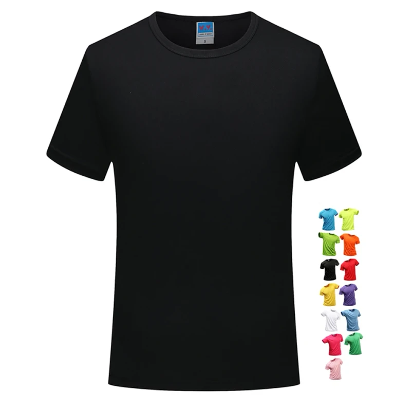 Promotion-Gift-Blank-Polyester-Mens-Tshirt-Gym-Fit-Sport-T-Shirt-Custom-Print-LOGO-Quick-Dry-Running-Tshirt-for-Men