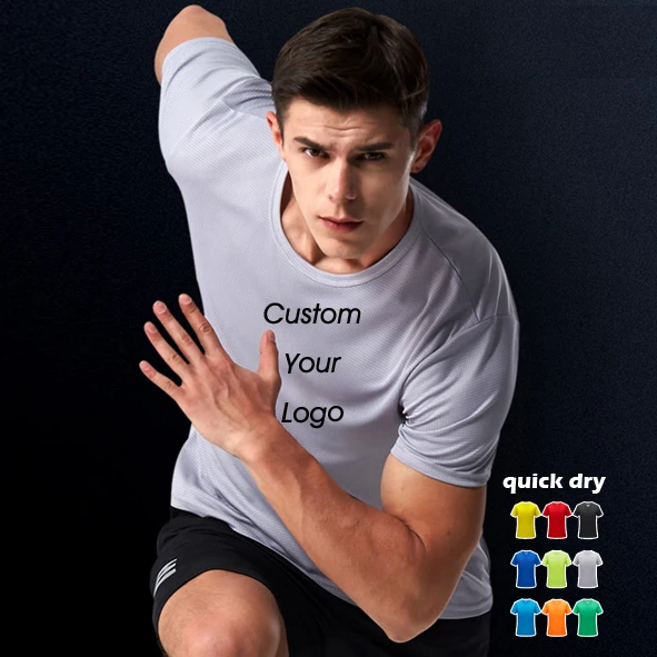 Promotion-Gift-Tee-T-Shirt-Men-Polyester-Quick-Dry-Fit-Sport-Tshirt-Custom-Sublimation-Transfer-Print-Logo-T-shirt-for