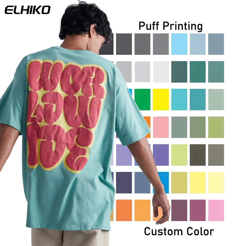 Puff-Print-100-Cotton-Unisex-Plain-Custom-3d-T-Shirt-Sleeves-Puff-Print-T-Shirt-Oversized-Heavy-Weight-T-Shirt