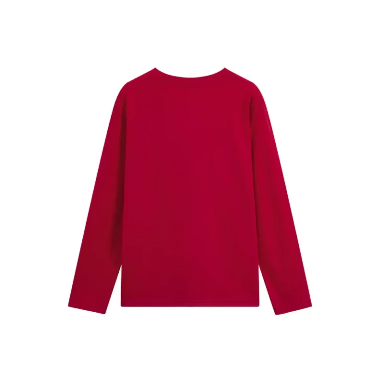 Pure-Cotton-Drop-Shoulder-Long-Sleeved-T-shirt-for-Men-and-Women-Solid-Color-Loose-Bottomed-Shirt-Oversized-Tshirt