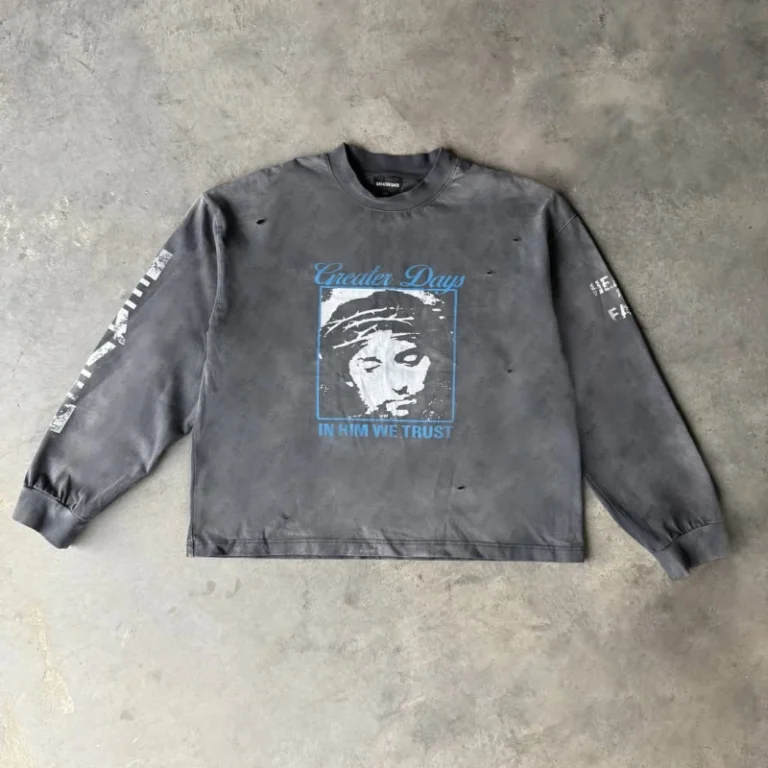 QYOURECLO-Custom-Cotton-Oversized-Screen-Print-Boxy-Cropped-Tee-Long-Sleeve-Vintage-Acid-Wash-Distressed-Mens-T-shirt