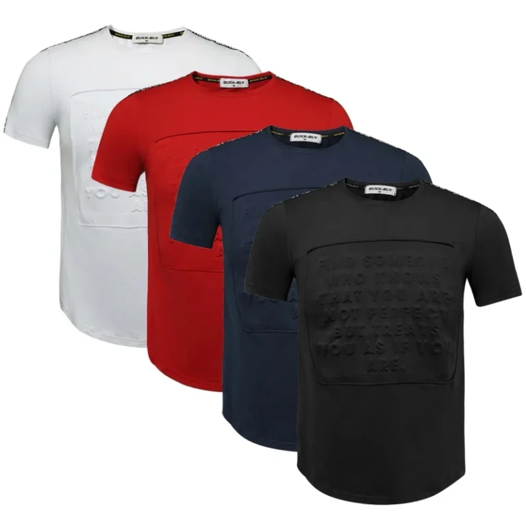 Quality-Custom-Logo-Tshirts-Cotton-Emboss-Tshirt-Tee-3D-Letters-Patchwork-O-Neck-Men-T-Shirt-for-Unisex-1