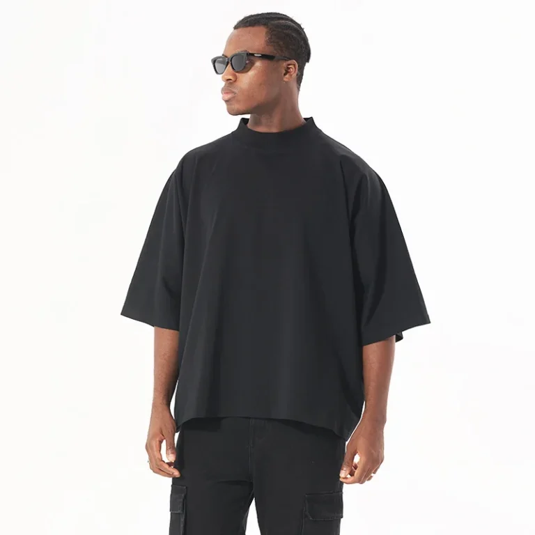Quality-t-Shirt-Supplier-Custom-Street-Hipster-Wear-Boxy-Fit-Puff-Print-logo-Oversized-Mens-T-shirt