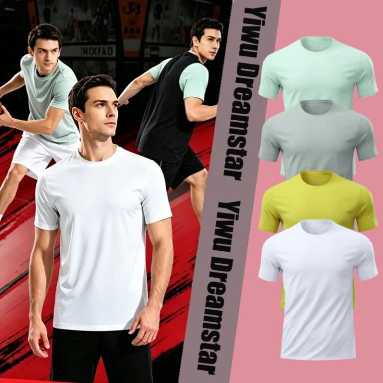 Quick-Dry-Performance-T-Shirt-Breathable-Compression-Fit-Mens-Gym-and-Running-T-Shirt