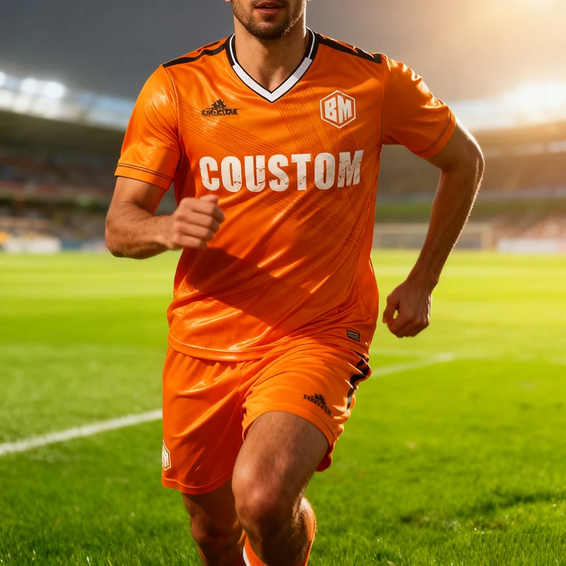 Retro-Comfortable-Quick-Dry-High-Quality-Large-Size-Sublimation-Digital-Printing-Football-Kit-Soccer-Uniform