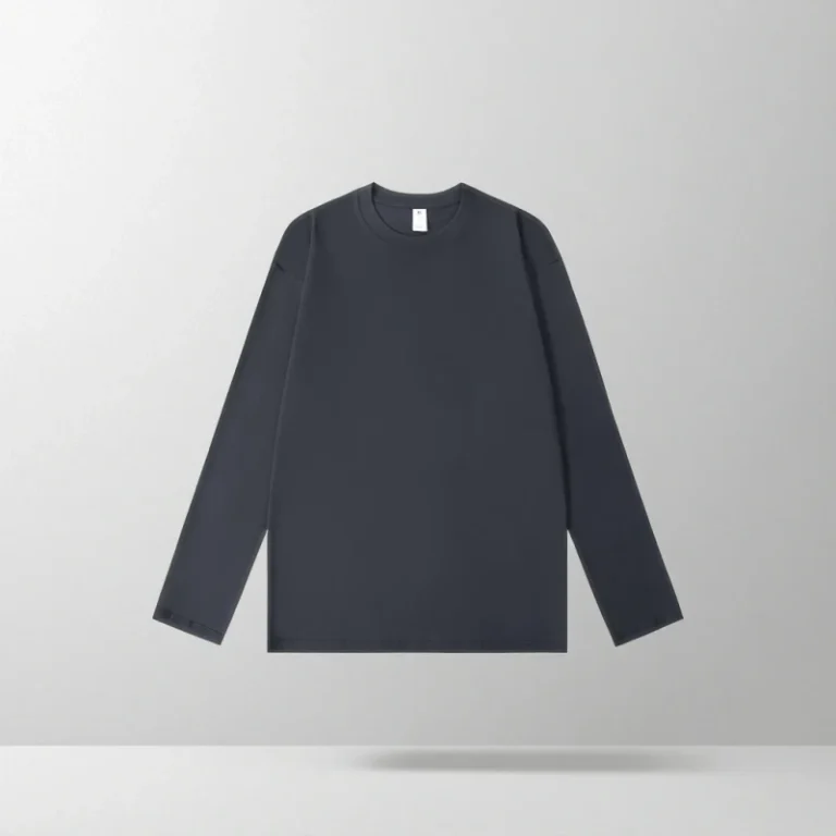 Retro-Men-Women-Long-Sleeve-T-Shirts-230g-Pure-Cotton-Breathable-Moisture-Absorbing-Sweat-Wicking-Loose-Fit-Smart-Casual