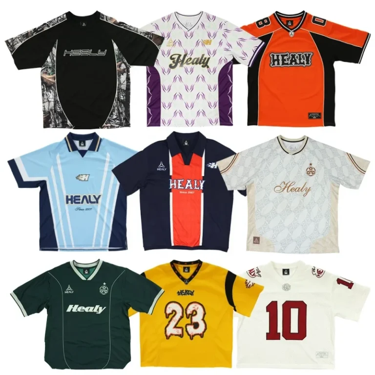 Retro-Soccer-Jersey-Collection-Personalized-Boxy-Shirt-Vintage-Athletic-Wear-Old-School-Football-Shirts-Classic-Design