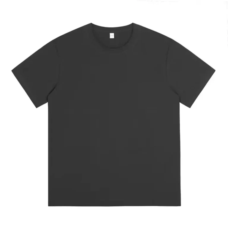 Sales-of-180gsm-Comfortable-Breathable-Ice-Porcelain-Cotton-Daily-Fashion-Crew-neck-T-shirt-for-Men-and-Women