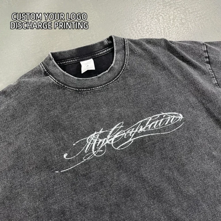 Screen-Print-Discharge-Printing-High-Quality-100-Cotton-Heavy-Weight-Knitted-T-Shirts-Vintage-Oversized-Soft-Touch-High-Street