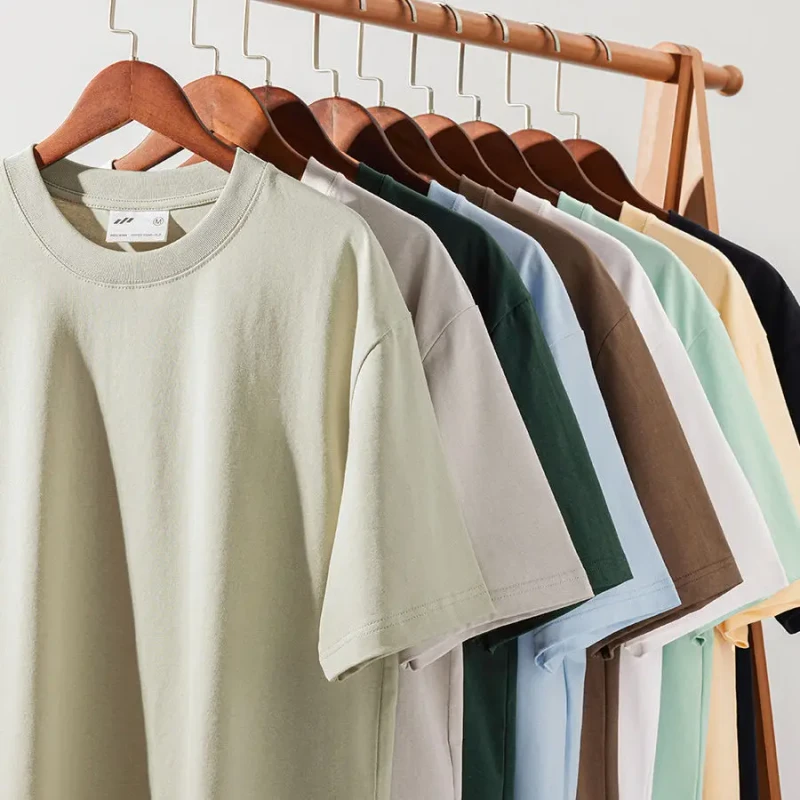 Short-Sleeve-High-Quality-100-Cotton-Knitted-Blank-Custom-T-Shirt-Silk-Screen-Printing-Unisex-180-Grams-Anti-Wrinkle-Quick-Dry