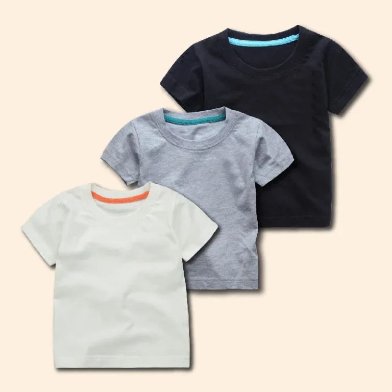 Short-Sleeve-Organic-Kids-Tshirt-Cotton-Shirt-Child-Plain-t-Shirt-for-Kids-Boys-Tshirts-100-Organic-Cotton-Baby-Clothes
