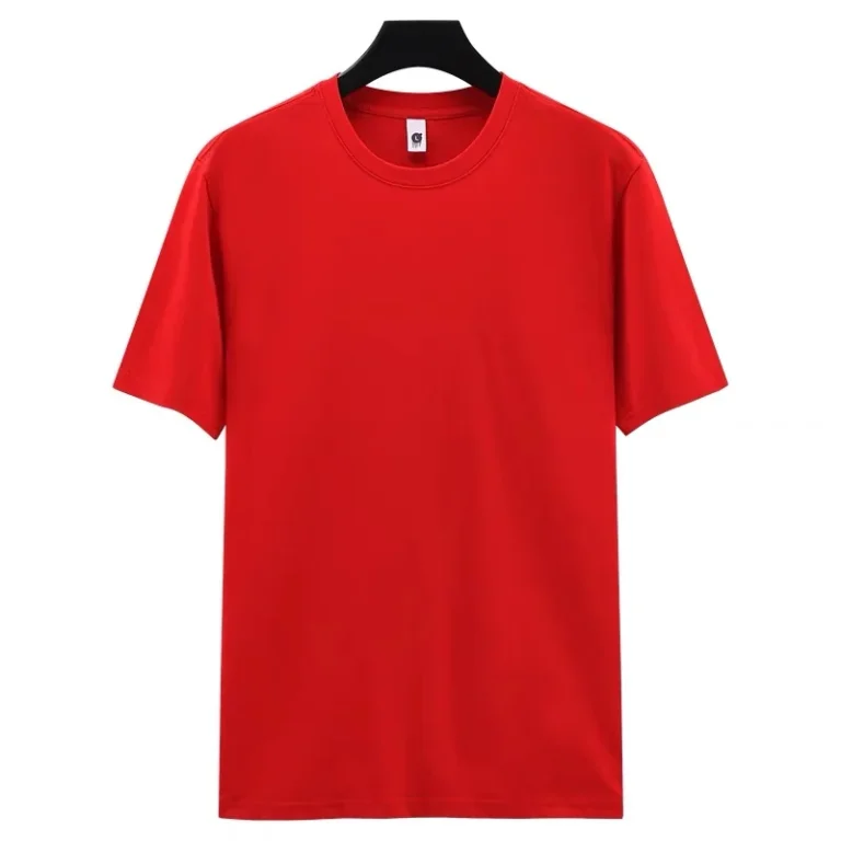 Short-Sleeve-T-Shirt-For-Men-Combed-Cotton-Custom-Logo-Available-In-Stock