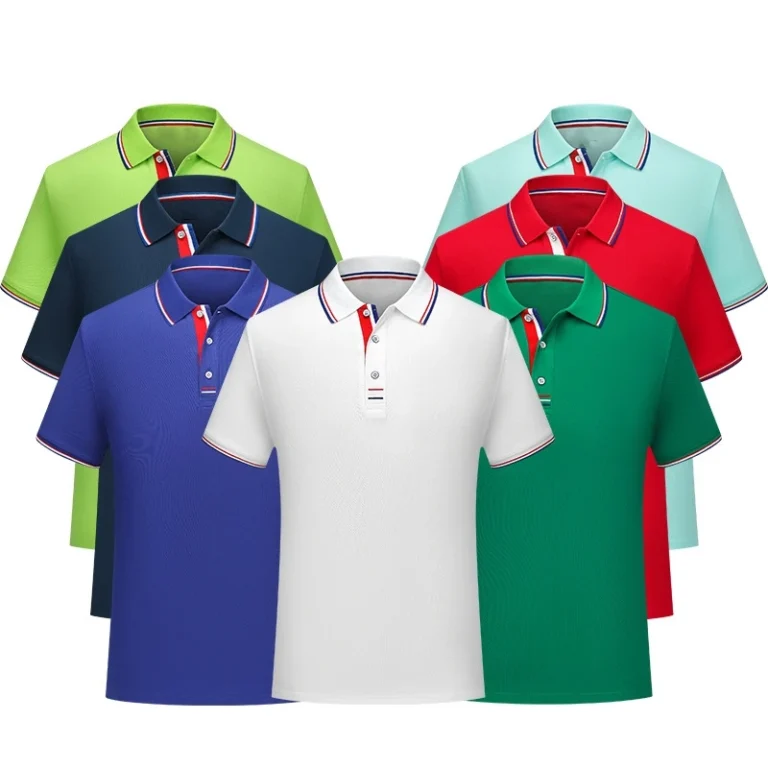 Short-sleeved-Anti-shrink-Golf-Casual-Polyester-Cotton-Mens-Polo-T-shirt-Washed-Custom-Shirt-Polo