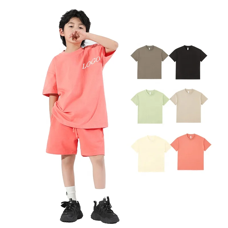 Simple-T-Shirt-Kids-Boys-School-Tee-Manufacturer-High-Quality-Custom-Childrens-t-Shirt-Cotton