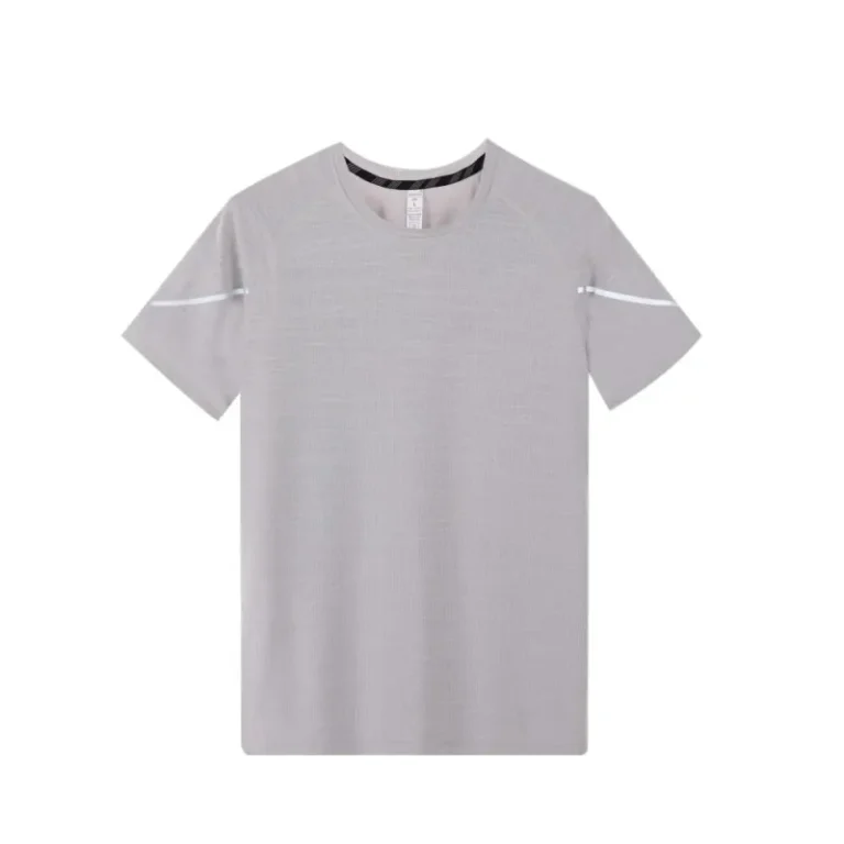 Single-Layer-Lightweight-Quick-Dry-T-shirt-100-Percent-Polyester-Skinny-Fit-Breathable-Moisture-Wicking-Tee-Outdoor-Sports