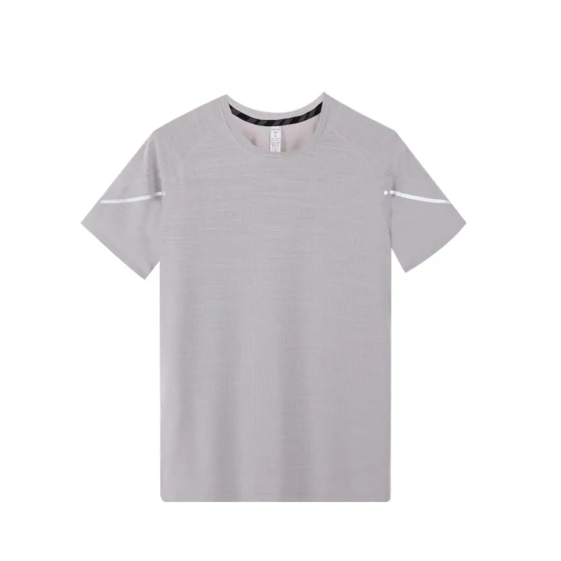Single-Layer-Lightweight-Quick-Dry-T-shirt-100-Percent-Polyester-Skinny-Fit-Breathable-Moisture-Wicking-Tee-Outdoor-Sports