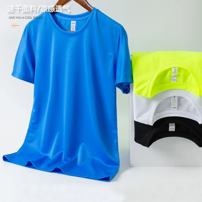 Soft-Breathable-Sport-100-Polyester-Tshirt-Custom-Sports-Gym-Quick-Dry-Tshirts-Outdoor-Running-Mesh-T-Shirt