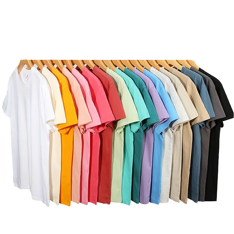 Soft-Cotton-Feel-Polyester-T-shirt-Custom-Logo-Sublimation-Blank-T-shirt-Plain-Oversize-T-shirt